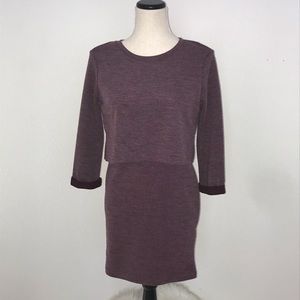 Burgundy F21 Dress